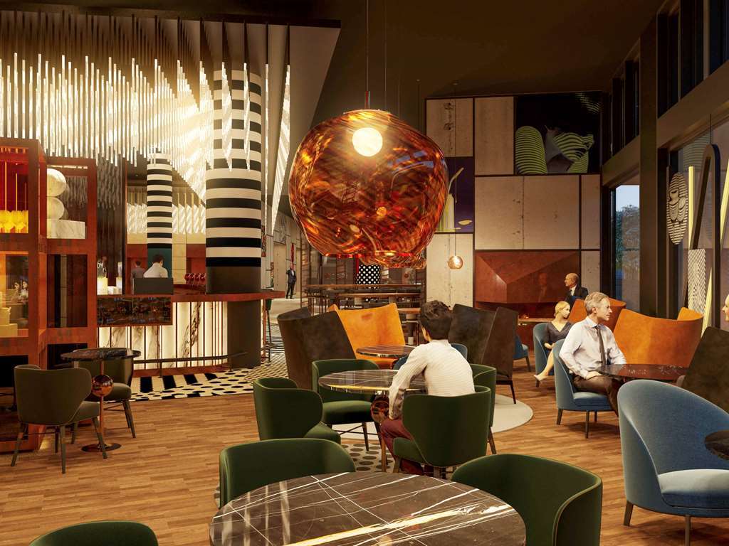 Hotel Pullman Berlin Schweizerhof Restaurante foto The Library